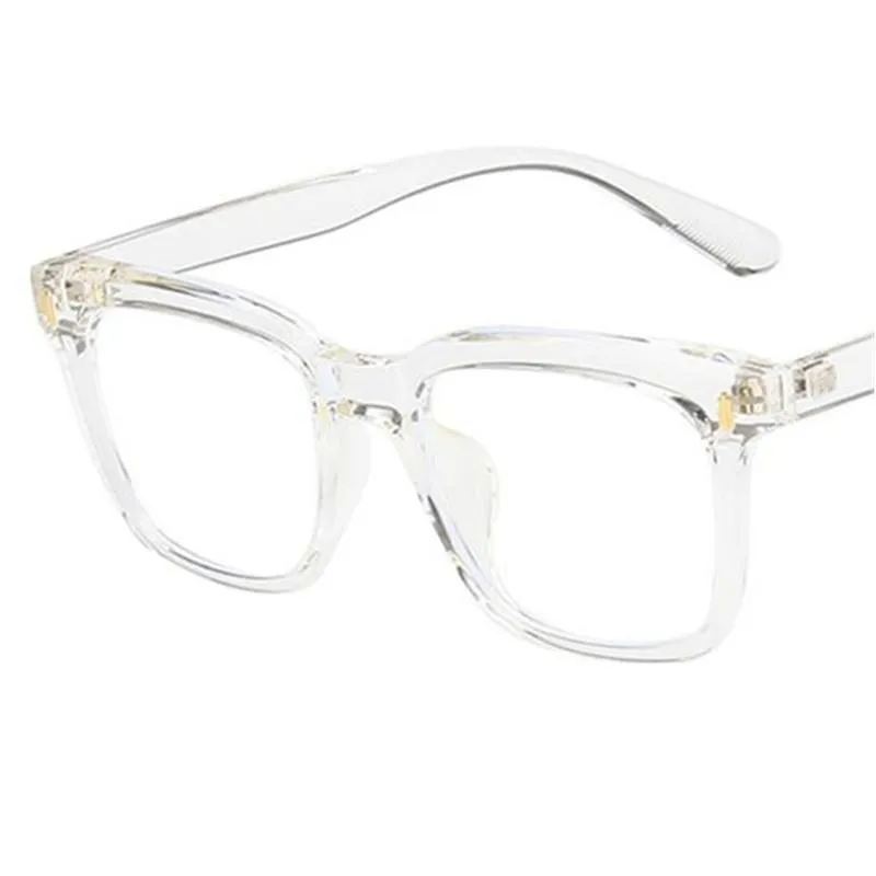 Lunettes de soleil Anti-lumière bleue lunettes optiques unisexe lunettes rétro lunettes Anti-UV lunettes à monture surdimensionnée lunettes de simplicité 290Z