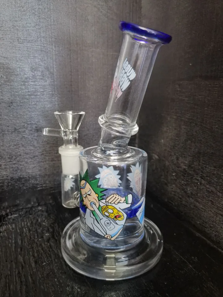 Bong Dab Rig Cachimbos de Água Vidro Grosso Favo de Mel Perc Bongs Azuis Heady Mini Cachimbo Cera Plataformas de Petróleo zeusartshop