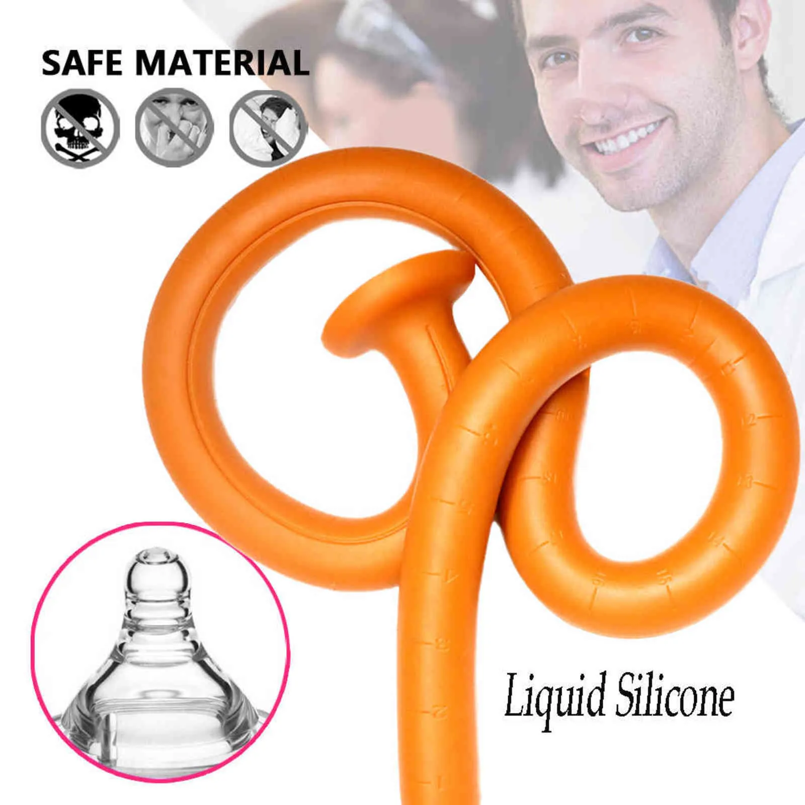 NXY Godes 100 cm Super Long Gode Liquide Silicone Énorme Anal Gros Butt Plug Vagin Anus Expander Érotique Adulte Sex Toy Pour Femmes Hommes Gay 1126