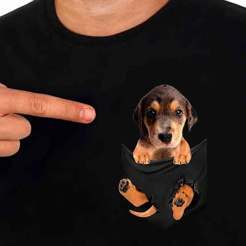 Baumwolle T-Shirt Mode Tasche Nette Jack Russell Terrier Gedruckt T-Shirts Männer Frauen Casual T-Shirt Hip Hop Tops Lustige Baumwolle Tees g1222