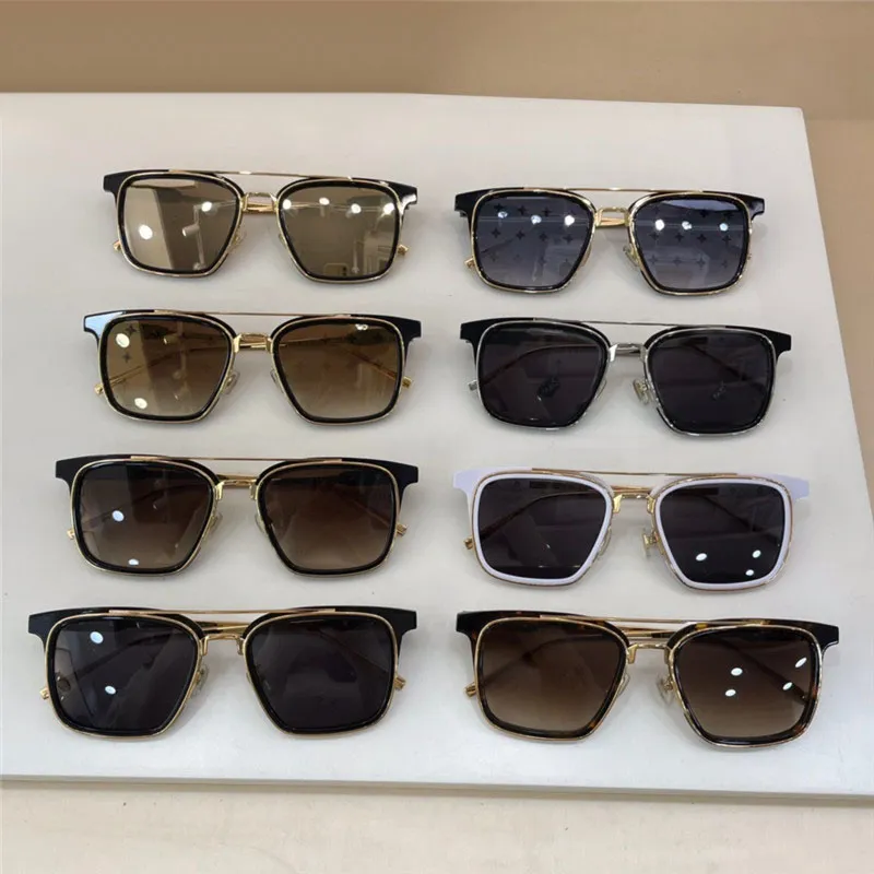 Yeni Moda Tasarım Güneş Gözlüğü Z1495 Kare Çift Gözlük Kiriş Çerçevesi Üst Kalite Anti-UV400 lens Kılıfı Basit Pop Açık Gözlük225K