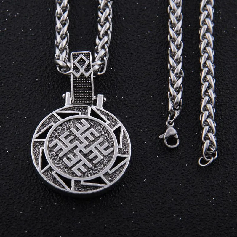 Подвесные ожерелья Odin Bear Wolf Raven Talisman Amulet Viking Ожерелье викин