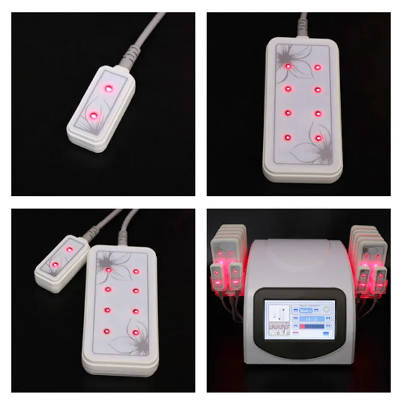 650nm Lipolaser Lipo Laser Minceur Beauté Machine Diode Laser Fat Burning Remover Body Shaping WeightLoss Paddles Instrument