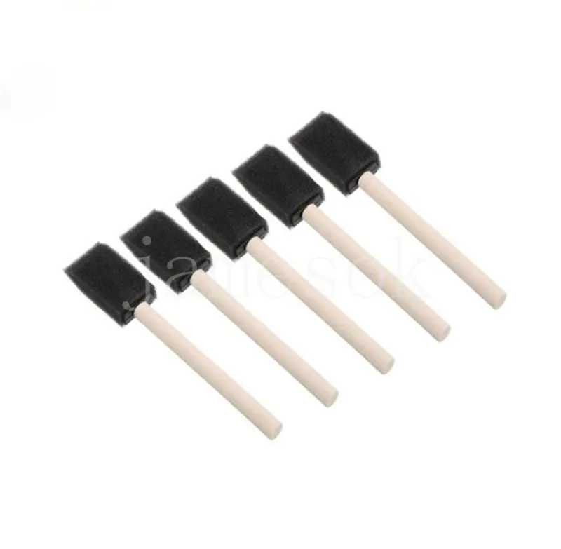 Paint Brushes with Wood Handle for Kids Children Students Art Class Graffiti Painting DB765