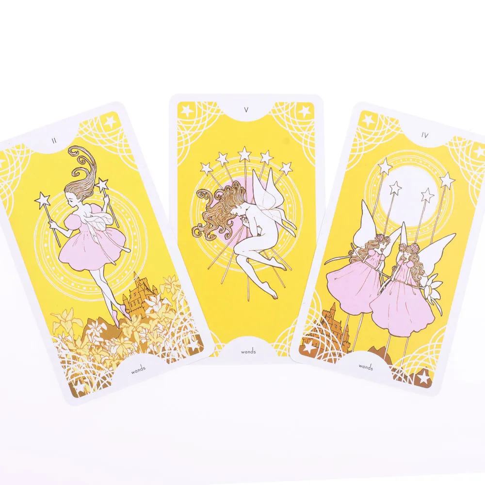 Star Spinner Tarot Cards Version anglaise Fun Fairies Jeux de société Jouant à une fête de famille Divertissement