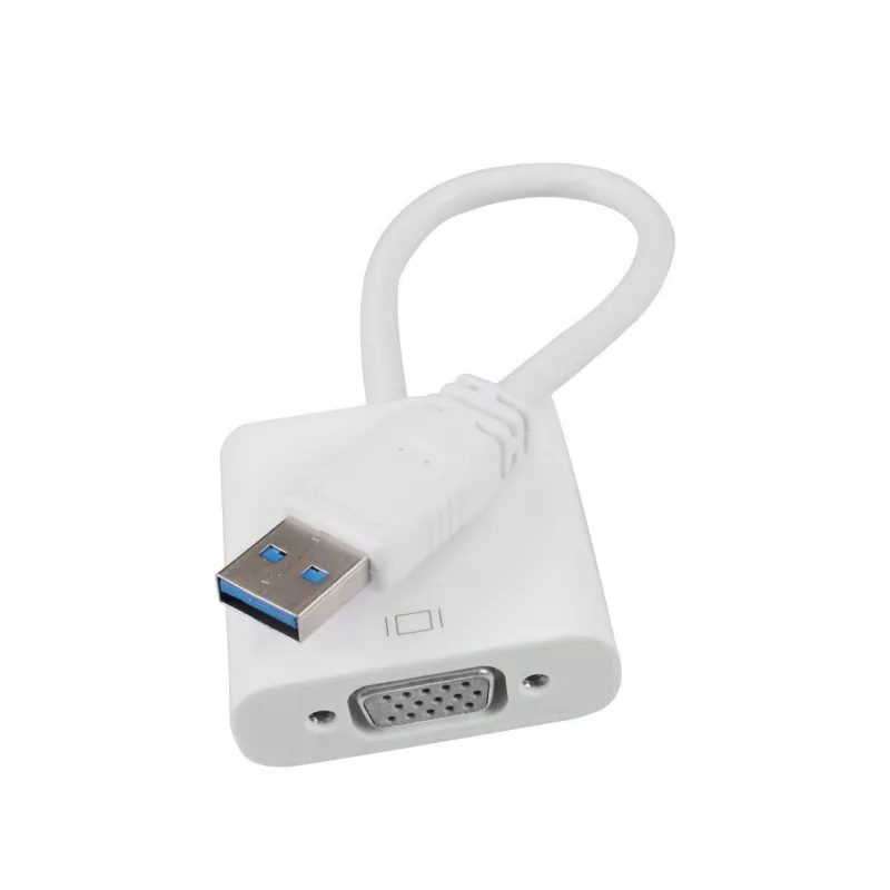USB3.0 zu VGA Video Grafik Konverter Karte Display Externes Kabel 1080P Anschlüsse Adapter Für PC Laptop