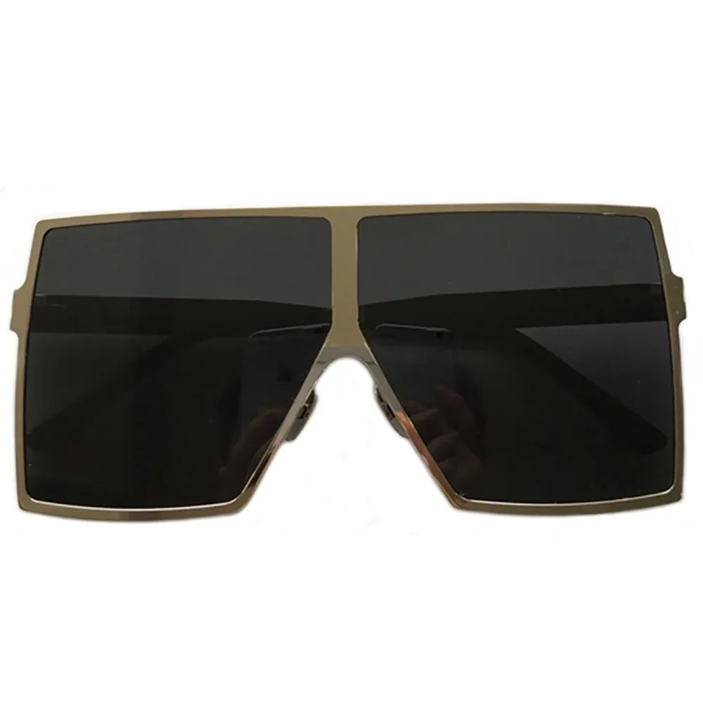 Marque de mode dans des nuances surdimensionnées plage lunettes rétro Vintage couleur noir hommes lunettes femmes soudage lunettes de soleil 2020