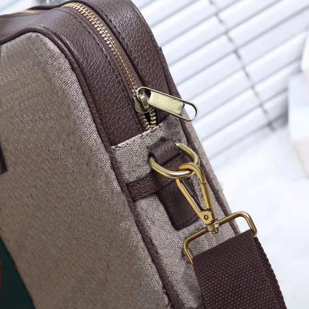 Male Business Single Shoulder Laptop Bag Cross Section Briefcase Computer Package Inclined Bag Men's Handbags Bags Briefcases292i