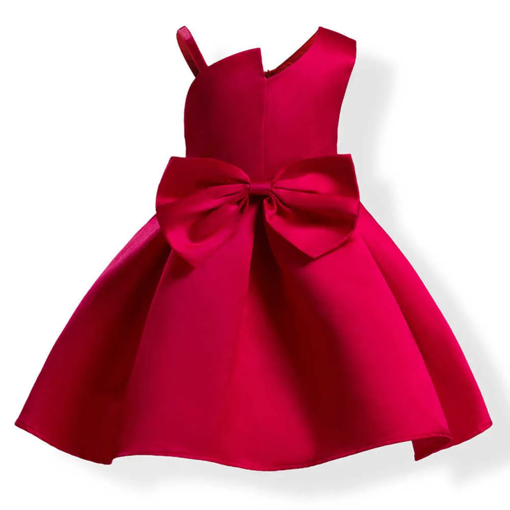 Elegante bambino ragazze compleanno principessa abito da sera bambini abiti da festa ragazze abito da sposa bambini 2 3 4 5 6 7 9 10 anni Q0716