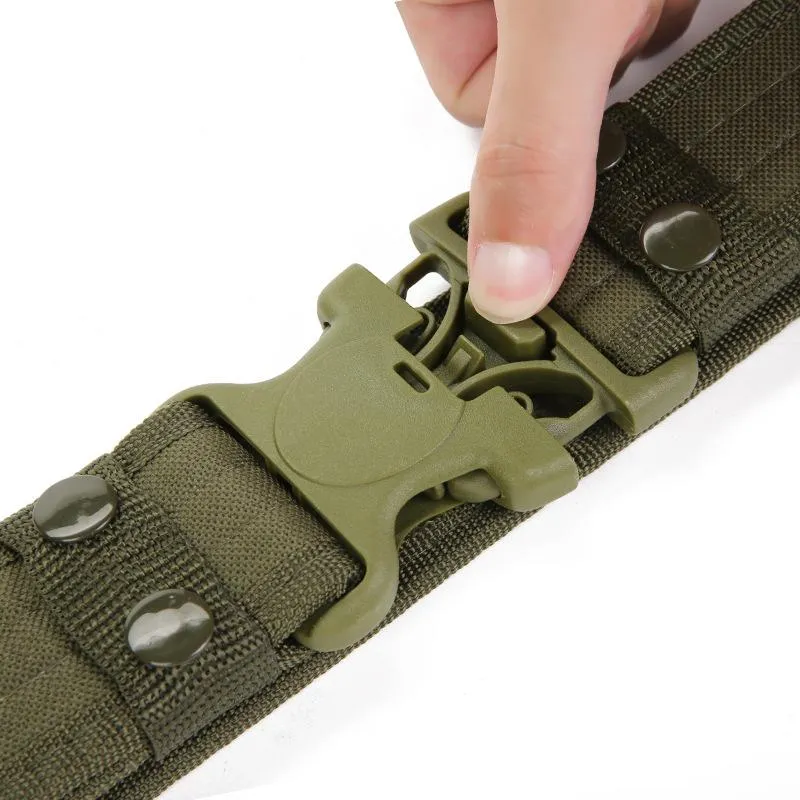 Ceintures TJ-TINGJUN OXFORD TACK TACTICAL CEINTURE MEN VOVAS MEN avec FONDE DE L'ARMÉE EXTÉRIEL