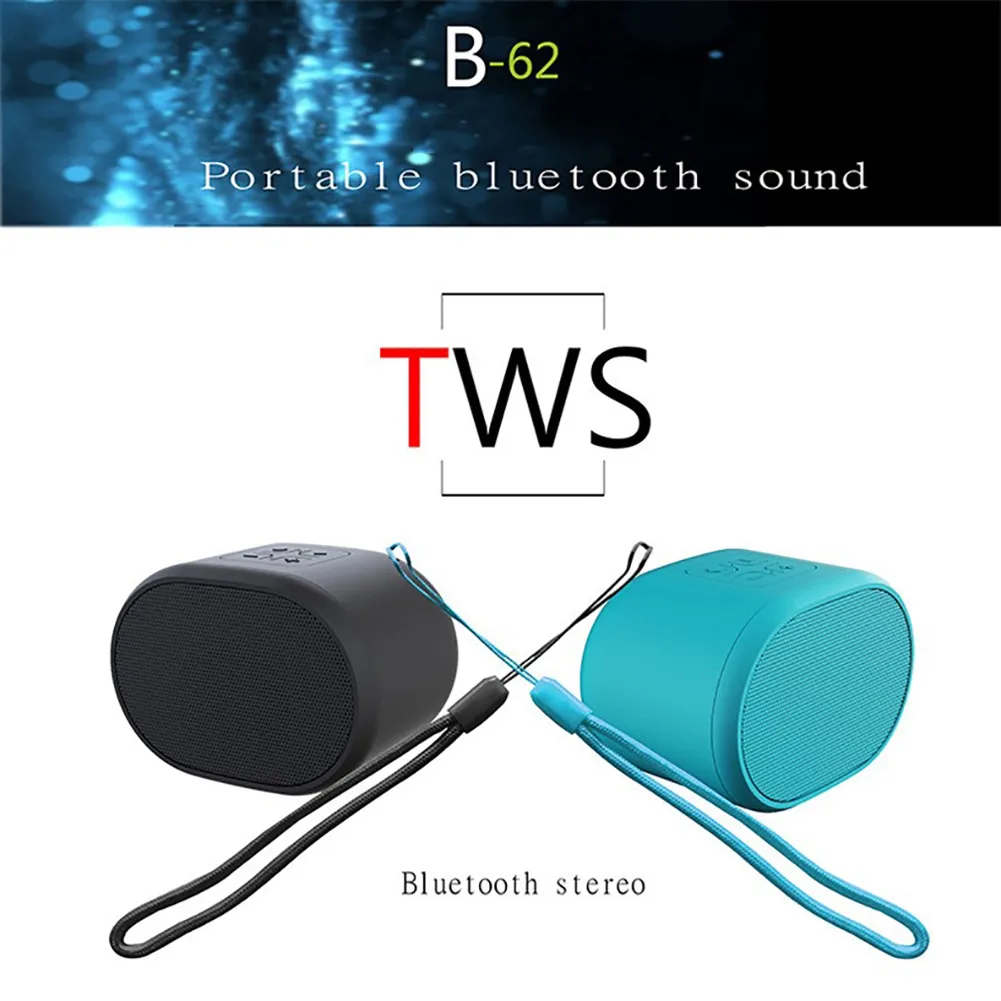 Bluetooth 미니 스피커 무선 휴대용 라우드 스피커 O Lanyard TF USB 포트 MP3 Player 4716481과 TWS 서브 우퍼