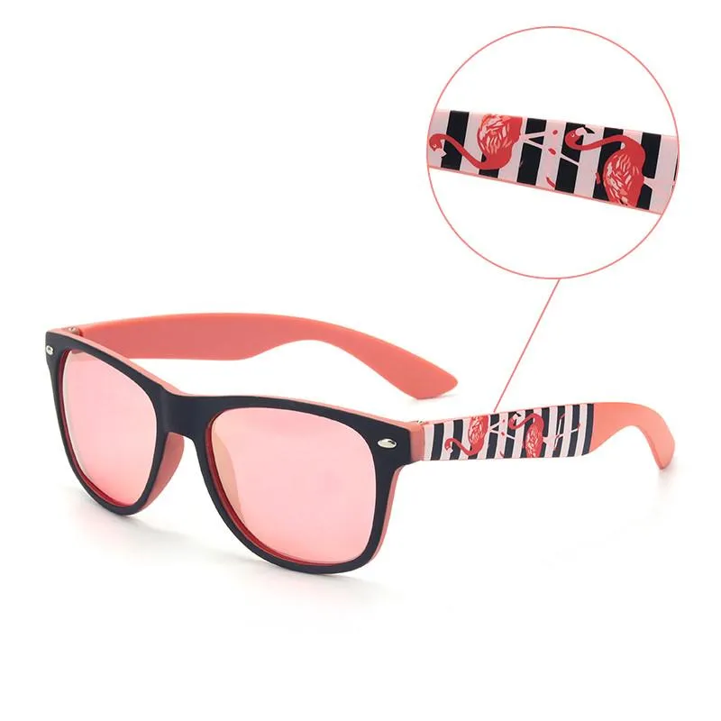 Sunglasses Design Pink Black Flamingo Theme Polarized Whole Promotion Quality Sun Glasses Bulk176A