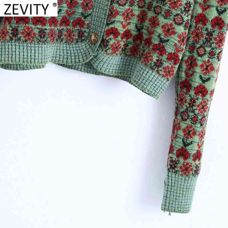 Suéter de punto con estampado de retazos a juego de Color Vintage para mujer, cárdigans elegantes de manga larga para mujer, Tops tipo Kimono Retro S549 210420