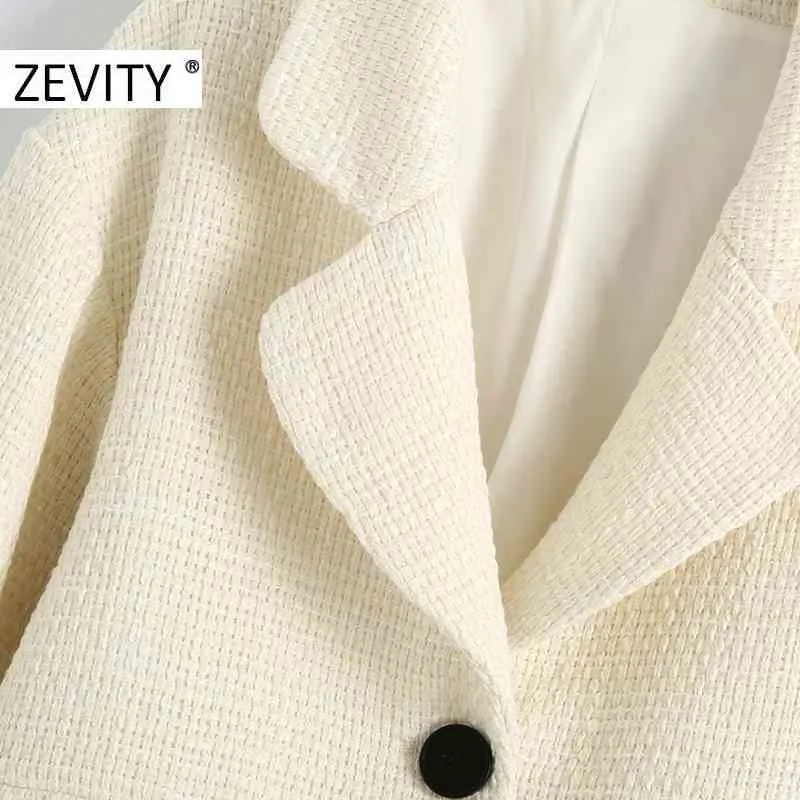 Kobiety Elegancki Solid Tweed Wełniany Płaszcz Kobiet Z Długim Rękawem Czarne Przyciski Znosić Płaszcze Casual Chic Kurtka Topy CT588 210420