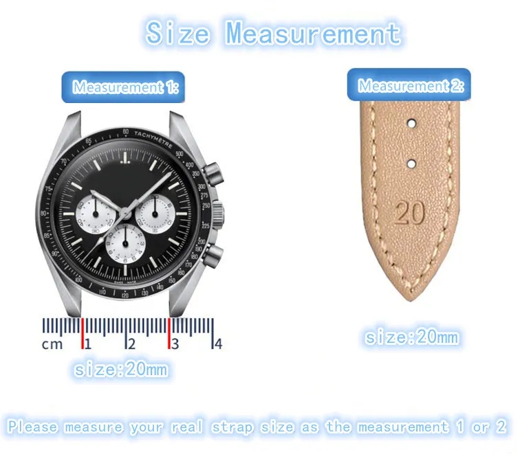 20mm Echtleder Armband für Omega Uhrenarmband Seamaster300 DE VILLE AT150 AQUA TERRA 150 Gürtel Faltschließe Zubehör