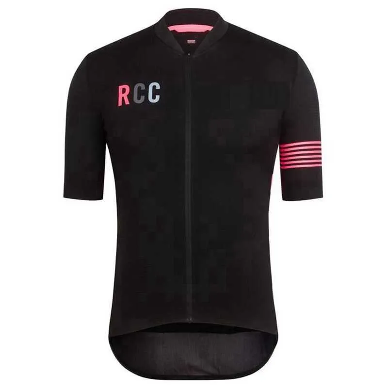 ROPA CICLISMO 2019 Pro Team RCC Cycling Shirt Road Bike Wear Wear Summer Cycling Jersey for Men Mountain Mountay Bike Sweatshirt H250o