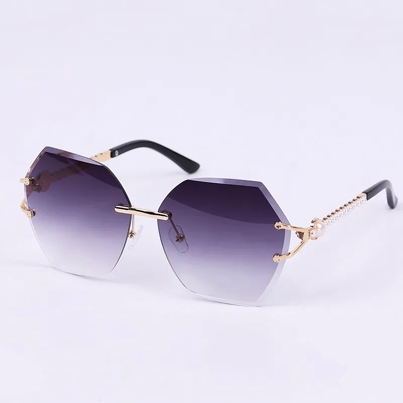 Nachahmung Sonnenbrille frauen Fahrer Vintage Schwarz Polygon Sonnenbrille Neue Luxus Marke Sonnenbrille Designer Frauen Mode Brillen