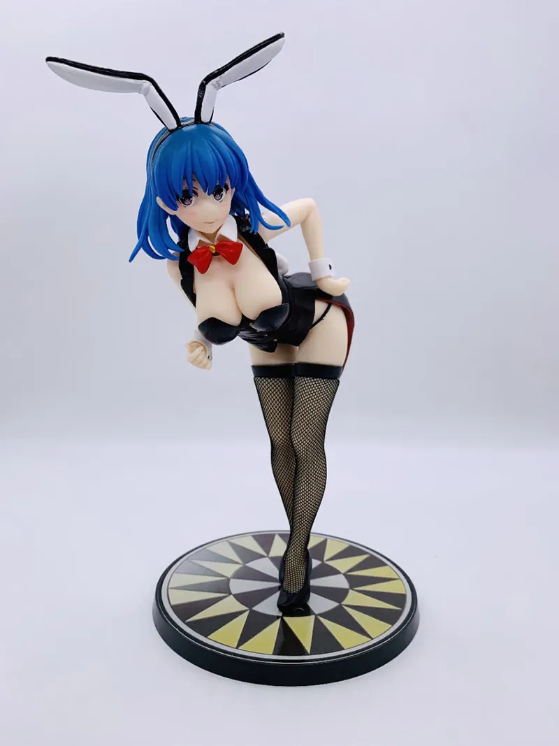 SkyTube Comic A-Un Hana Fukiishi Ilustración de Kurehito Misaki sexy girls figure 26CM Bunny Girl PVC Figura de acción Modelo Doll X0503