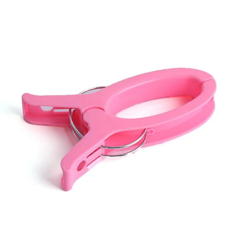 Clip bucato Grande clip antivento Trapunta in cotone Abbigliamento Molletta in plastica Spille asciugamani da spiaggia Morsetto a molla Clip grandi