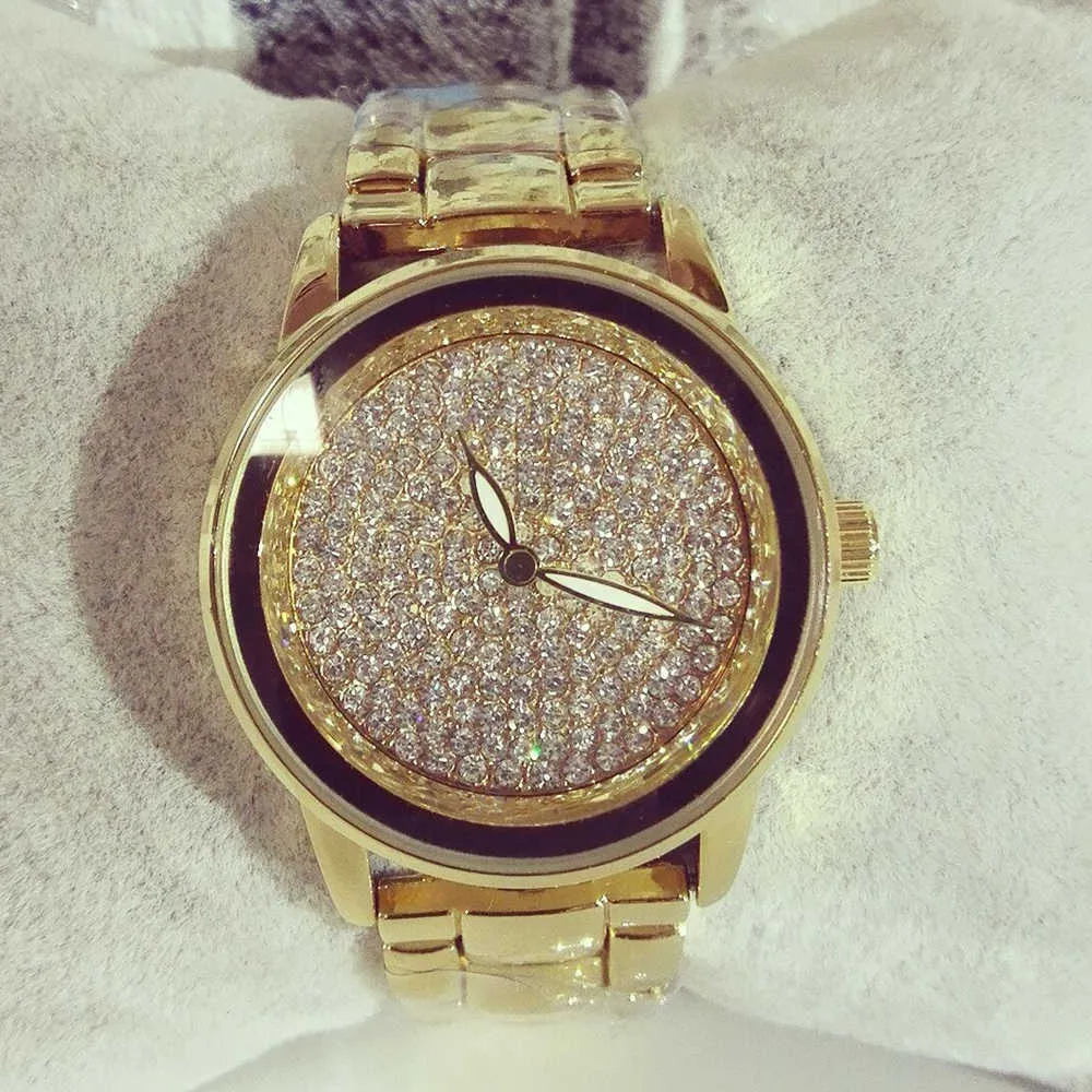 BS bee zus dameshorloges Top Luxe Diamant Echt Dames Klok reloj mujer 210707318o