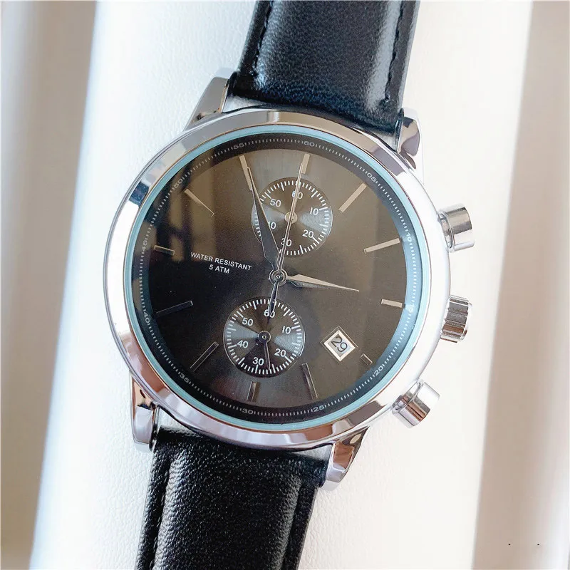 Zegarek marki Mężczyźni w stylu wielofunkcyjnym Kalendarz Data Kwarcowe zegarki Kwarcowe zegarki Małe tarcze mogą działać BS19241L