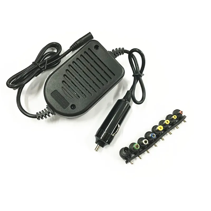 Universele DC 80W Car Auto Charger Voeding Adapter Set voor Laptop Notebook met 8 Afneembare Stekkers2091928