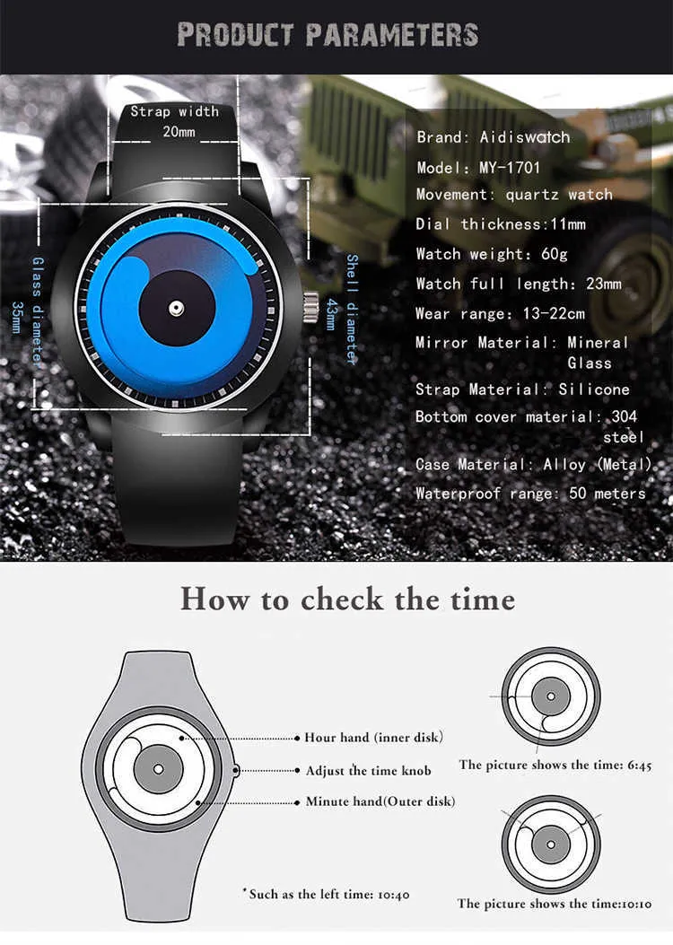 ウエディングウォッチユニセックスシリコーンブレスレット、男性と女性のための高級ブランドのカジュアルな時計G1022