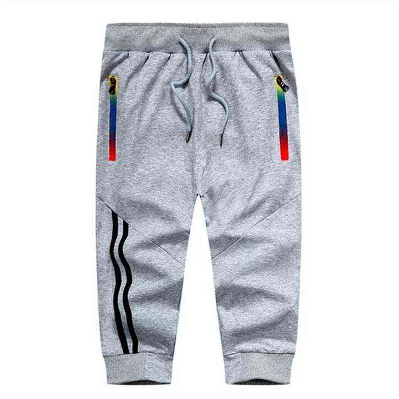 2021 الصيف الرجال عداء عارضة ضئيلة الحريم السراويل لينة 3/4 السراويل موضة جديدة الرجال sweatpants الصيف مريح الذكور السراويل 5xl G1209