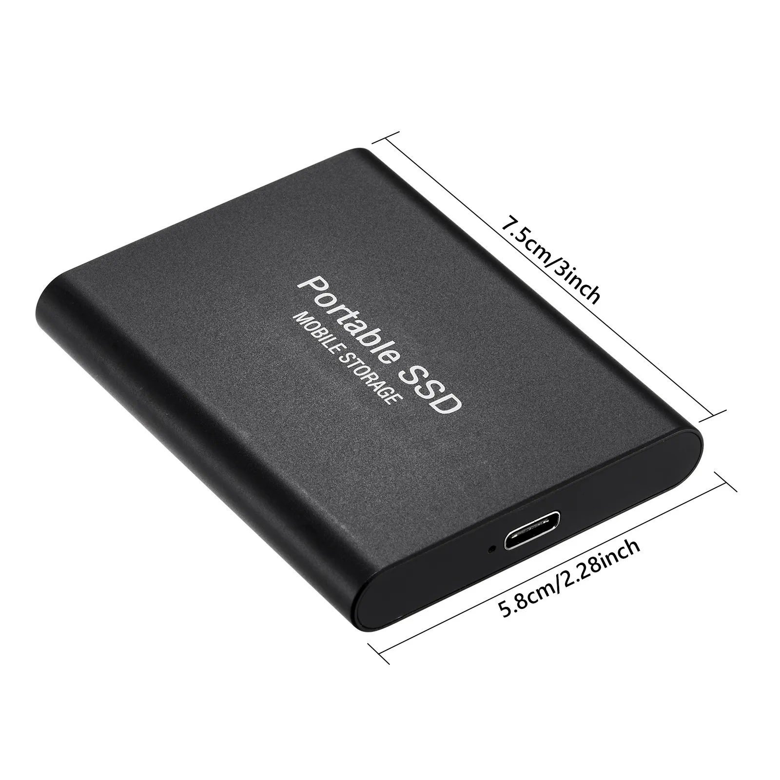 USB 3.1 SSDデスクトップ携帯電話用外部ハードドライブハードディスクラップトップコンピューター高速ストレージメモリスティック