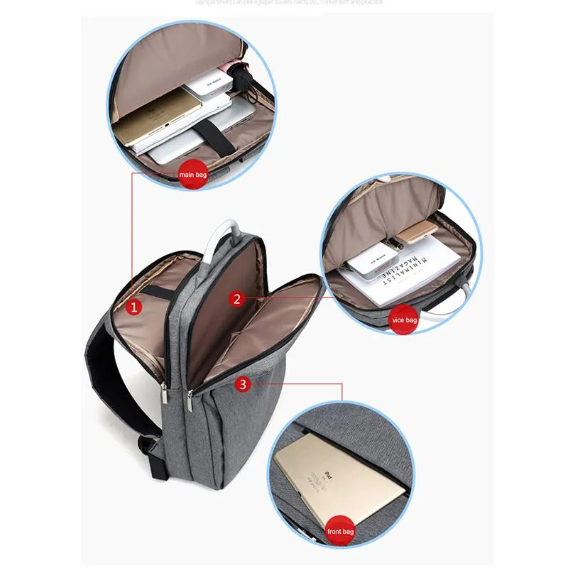 Backpack 2021 Black Business For Men High Quality Nylon Unisex Travel Laptop England Style School Bags Teenager201J