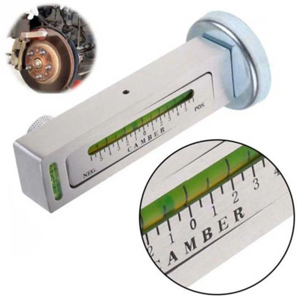 Magnet Four Wheel Alignment Level Magnetic Camber Gauge Positioning Ruler Adjustment Tool Car