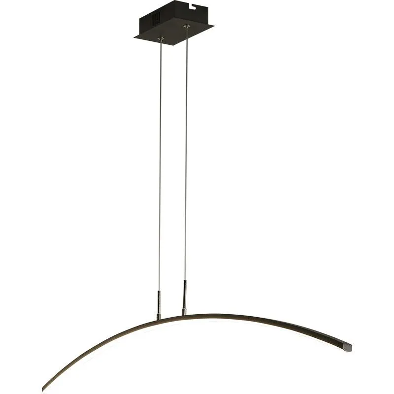 Comprimento 1200mm forma de arco branco ou preto led pendurado lâmpada moderna luzes pingente para sala de jantar barra cozinha lamps201l