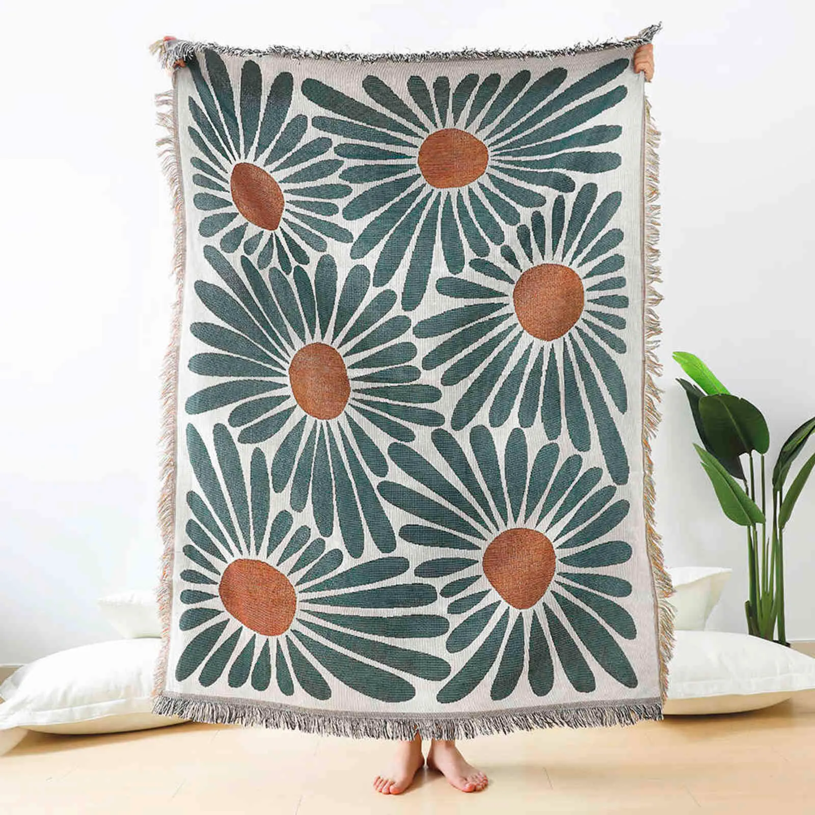 Casual Blanket Carpet Decoration Snake Sofa Leisure Single Tapestry Throw 2111177344014