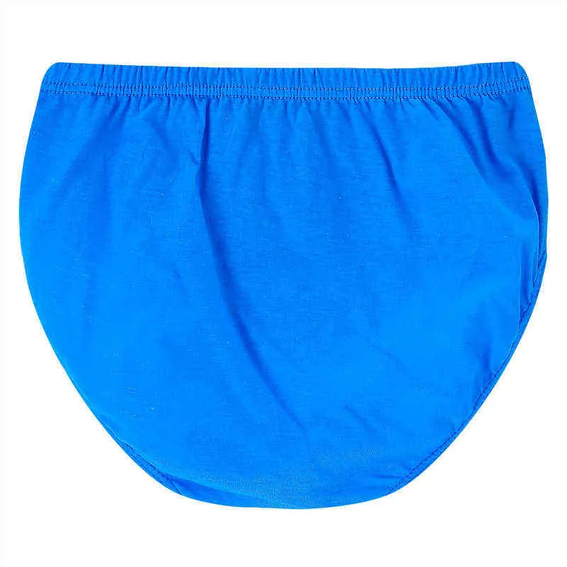 /box Boys Underwear Briefs Cotton Kids Quality Stretchy Cotton Striped Blue Panties Kids Clothes 1 to 12 Years Old OBU203111 211122