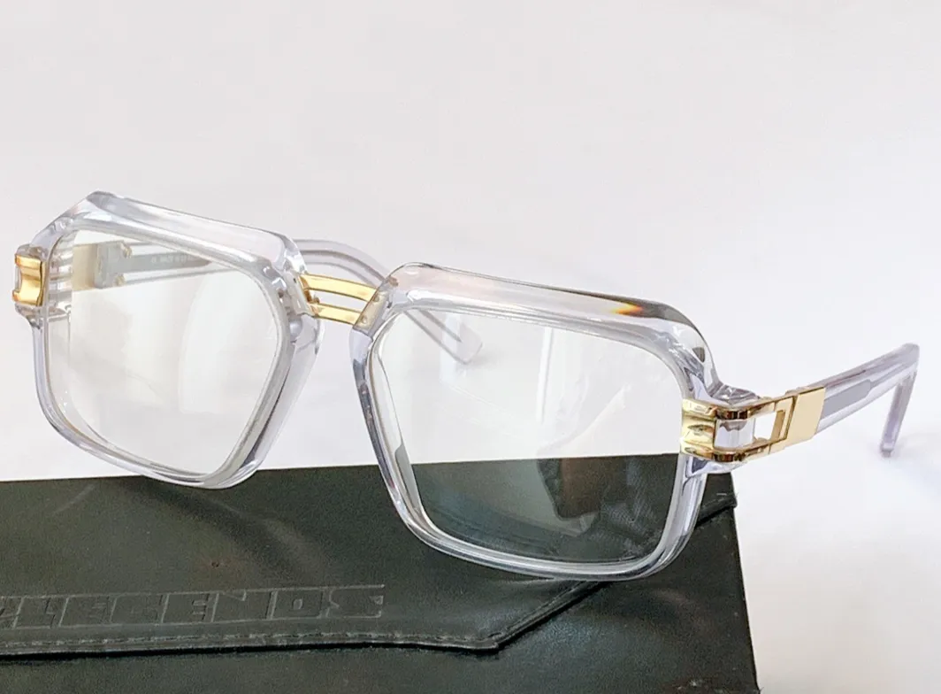 الأساطير 6004 نظارات نظارات النظارات عتيقة عتيقة الذهب السوداء إطار مربع إطار نظارات الأزياء أزياء النظارات الشمسية مع box274j