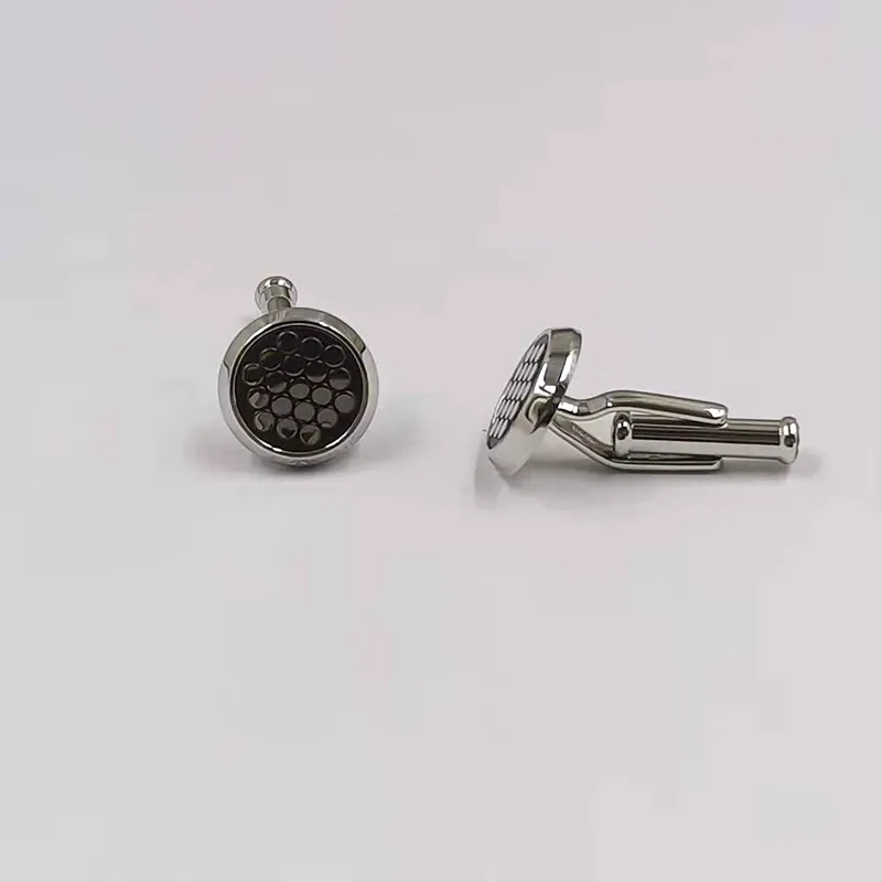 Fashionable Custom Ties Football Pattern Setting High Quality Copper Material Made Fancy Cufflinks247s