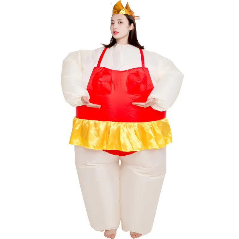 Costume de poupée mascotte adulte Hawaii danse Ballet Sumo Costumes gonflables Halloween dessin animé mascotte poupée fête jeu de rôle décor habiller vêtements