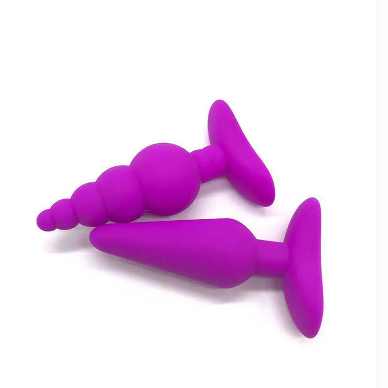 Товары для массажа 2020 Новый мини-силиконовый анальный шарик с бусинами, вибратор, Анальная пробка, мужской массажер простаты, анальный фаллоимитатор, мастурбатор, сексуальные игрушки для женщин