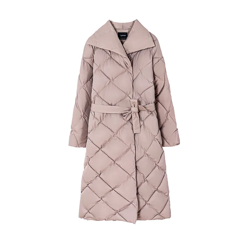 Manteau d'hiver Femmes Parkas Épais Chaud Plaid Bubble Coréen Puffer Veste Mode Outwear 210421