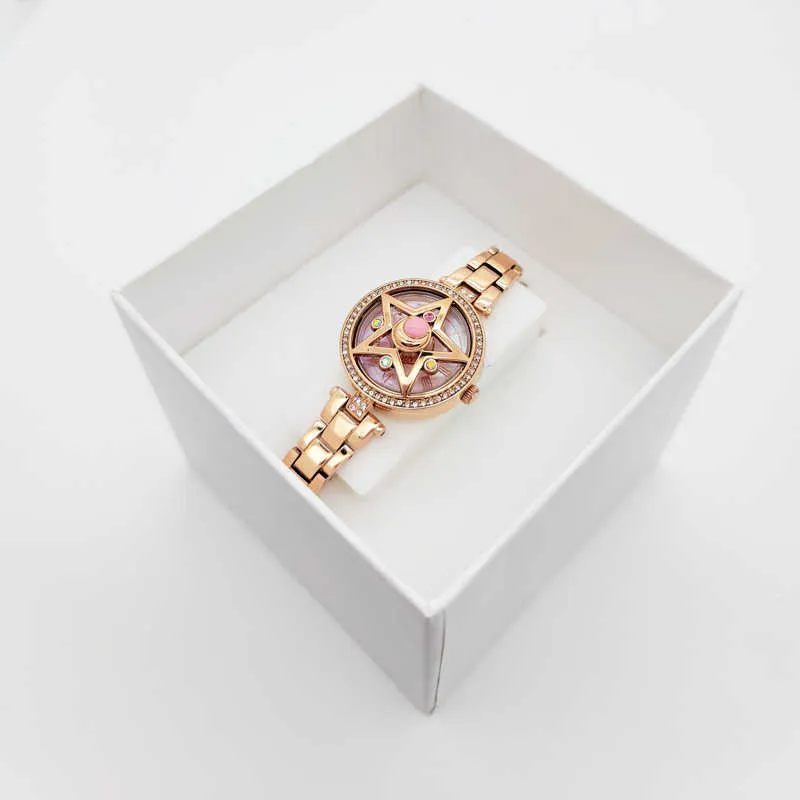 Reloj de pulsera Sailor Moon Crystal Stars, pulsera, joyería, disfraz 210616264P