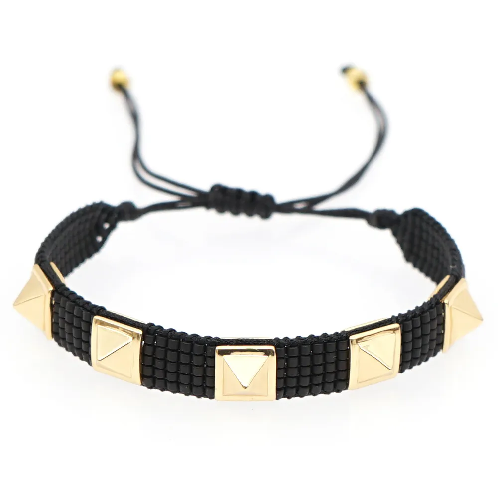 Go2boho Miyuki Bracelet ensemble pour hommes femmes étoile bijoux accessoires noir bijoux perles Bracelets Bracelets Pulseras Femme