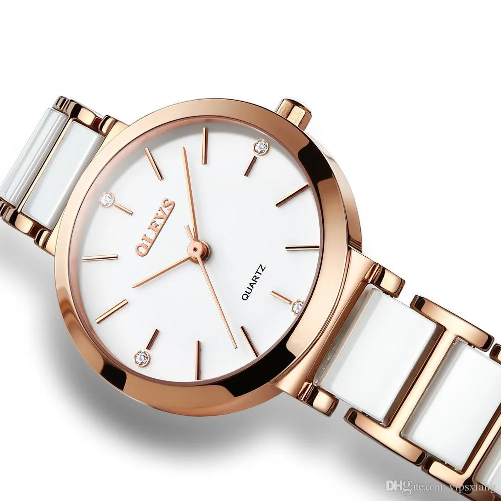 Женские часы, кварцевые наручные часы с вольфрамовым стальным ремешком, повседневный стиль, элегантные женские часы246z