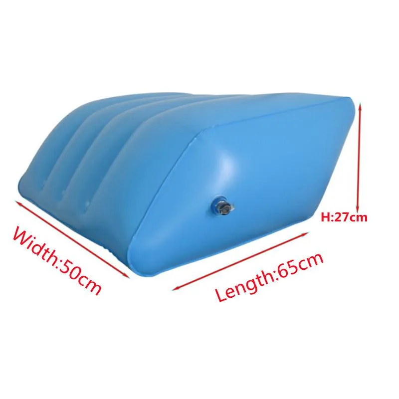 Soft Inflatable Wedge Pillow For Leg Heaven Rest Cushion Lightweight Kneehelps Relieve Edema Travel Office Home248z