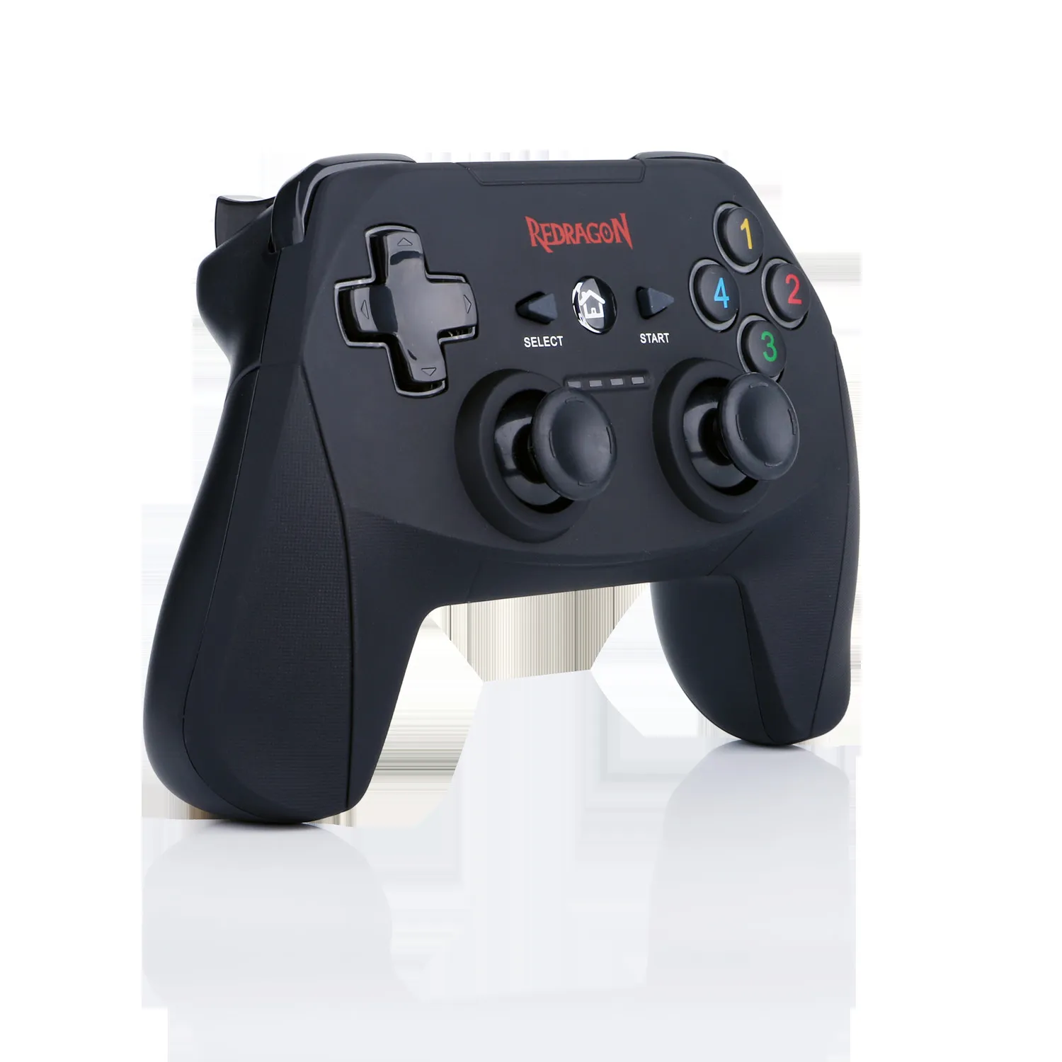 Redragon G808 Gamepad, controller di gioco PC, joystick con doppia vibrazione, Harrow, PC Windows, PS3, PlayStation, Android, Xbox 360