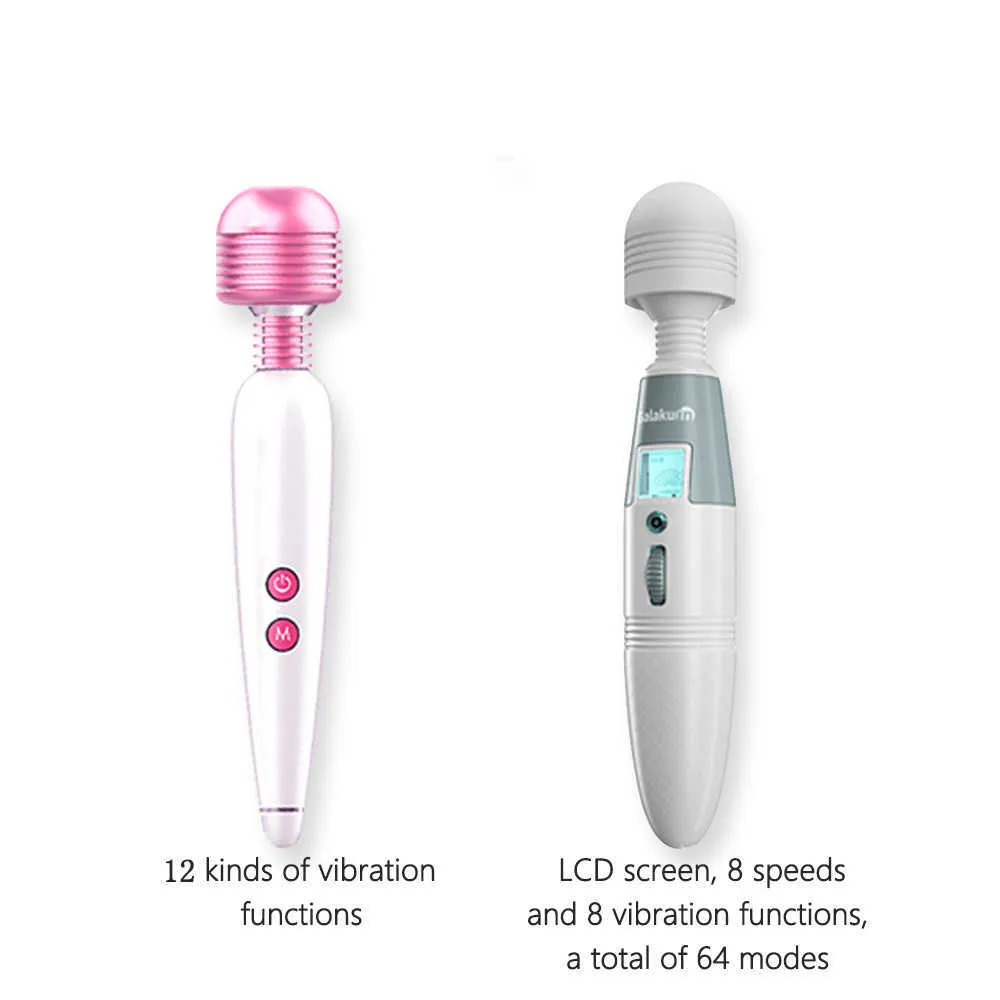 2022for Orgasmvibrator für Frauen Sex Toys Elektrische AV -Stick -Sexspielzeug für ein paar Masturbator für Frauen Vagina Dildo Anal Plug250V