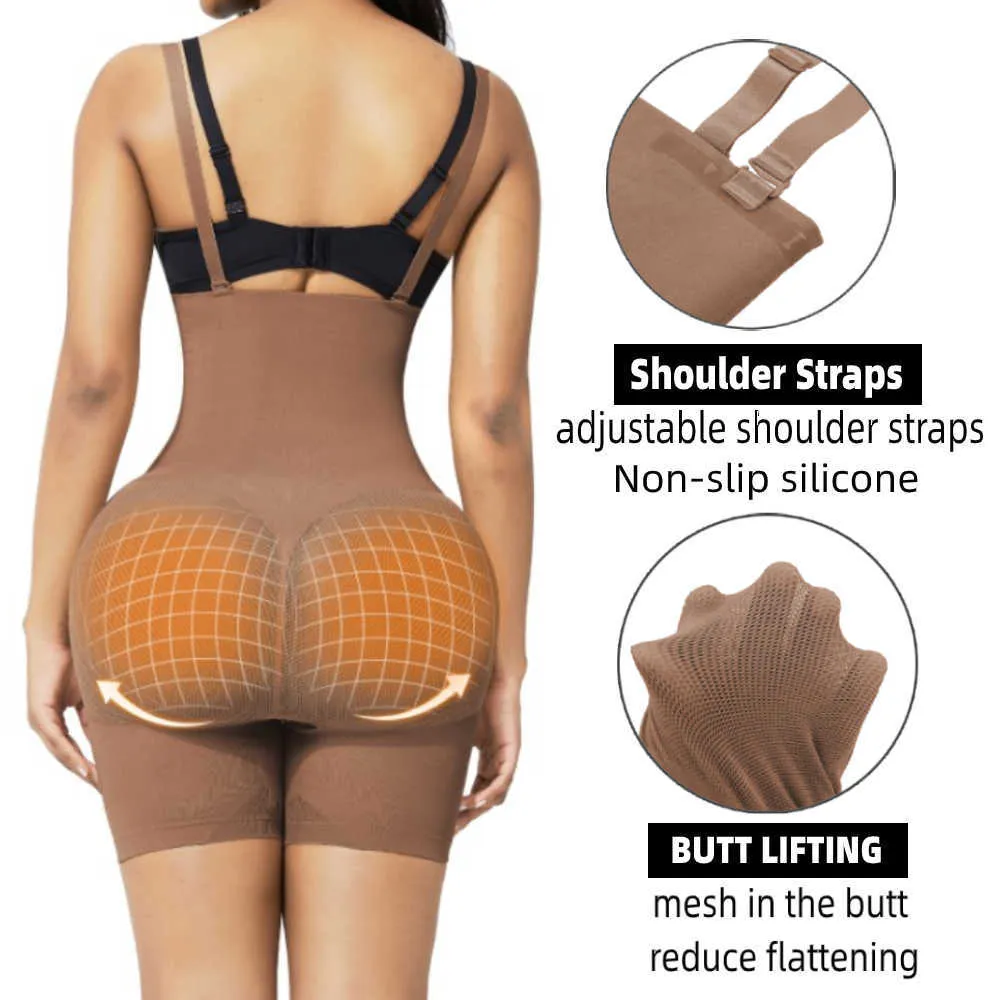 Hexin Shapewear Bel Eğitmen Popo Kaldırıcı Zayıflama Iç Çamaşırı Tam Vücut Femme Ventrer Plat Korpları Şekillendirici Fajas Kolombiyaları