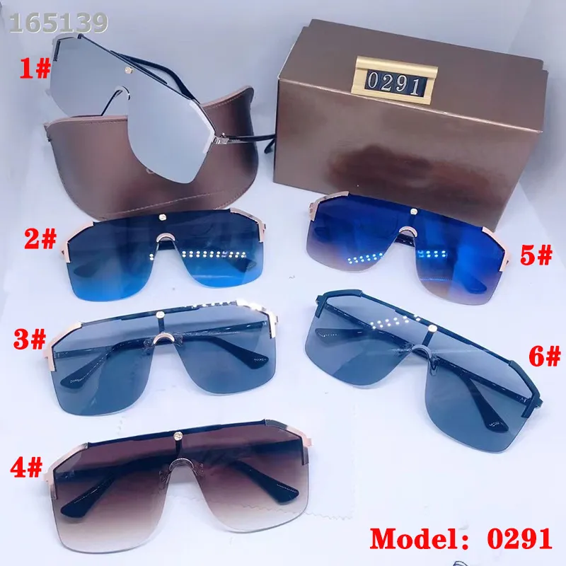 Mode Trend Designer Edition Solglasögon Män och kvinnor en mängd att välja mellan affärsmässigt stilform med olika COL279R