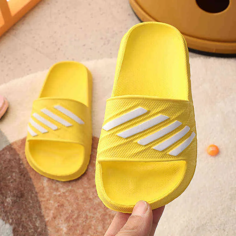 2021 Summer Boys Girls Slide Sandals Home Children Outdoor Beach Pool Sandal Soft Anti-Slip Bath Slippers for Little Kid/Big Kid G1218