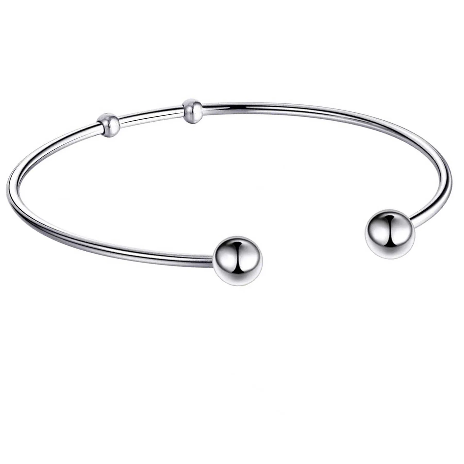 Gioielli di fascino del braccialetto espandibile del metallo dell'acciaio inossidabile di modo che fanno i regali dei braccialetti dei braccialetti Q0719
