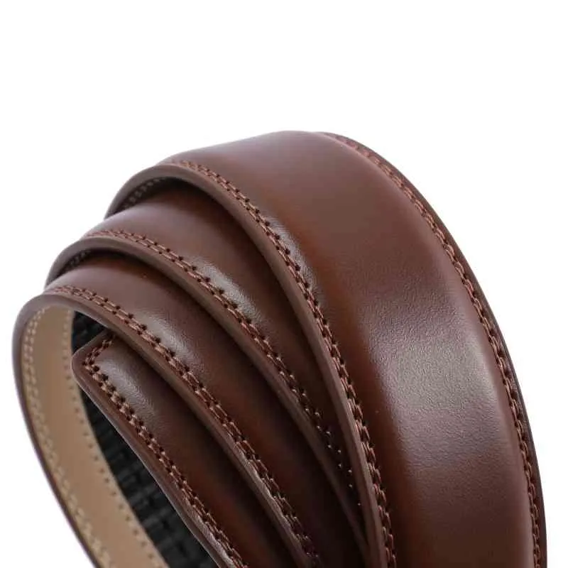 Najwyższej jakości Automatyczny przekładnia Koe Man Belts Real Leather Pasek Luksusowe Paski Skórzane